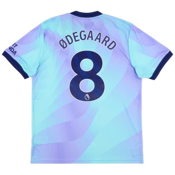 2024-25 Arsenal Authentic Third Shirt Odegaard #8