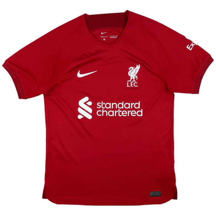 2022-23 Liverpool Home Shirt M.Salah #11 - 9/10 - (S)