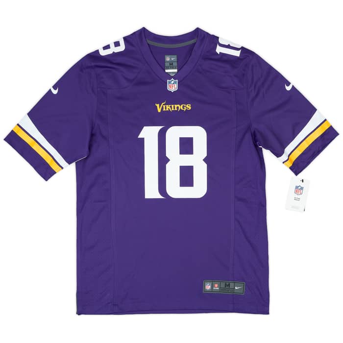 2020-24 Minnesota Vikings Jefferson #18 Nike Game Home Jersey (M)