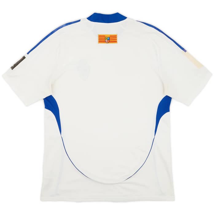 2009-10 Real Zaragoza Player Issue Home Shirt - 5/10 - (L)