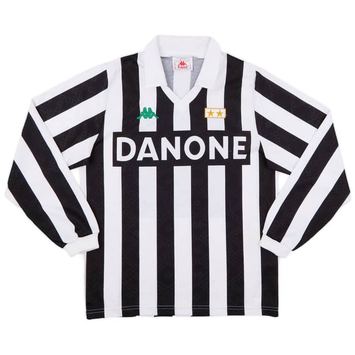 1992-94 Juventus Home L/S Shirt #10 - 7/10 - (S)