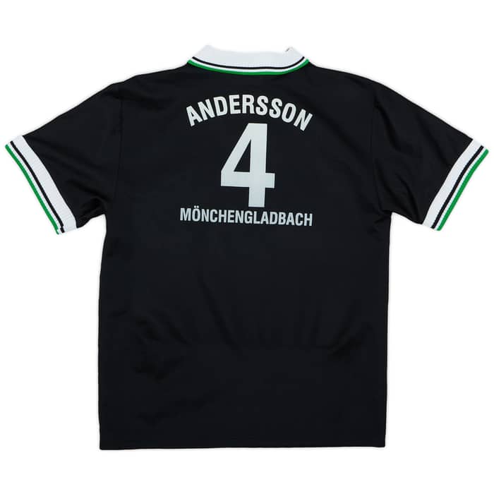 1996-97 Borussia Monchengladbach Away Shirt Andersson #4 - 8/10 - (S.Boys)