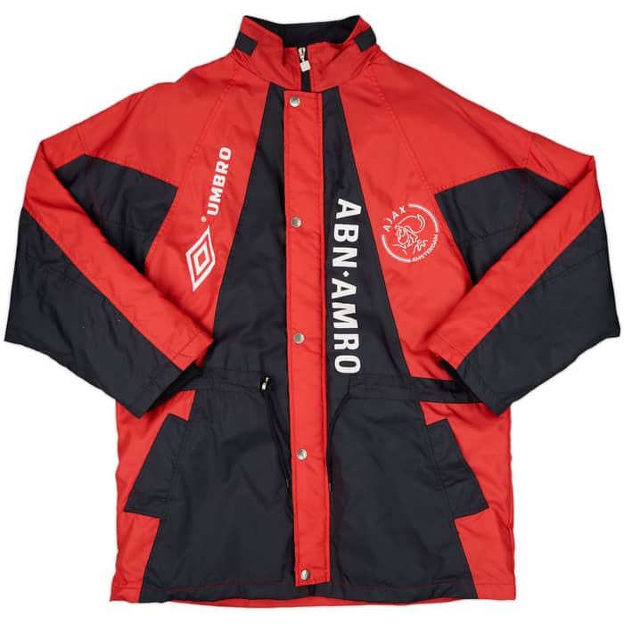 1994-95 Ajax Umbro Bench Coat - 8/10 - (XL)