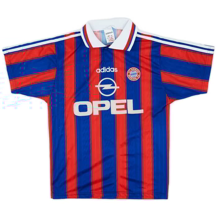 1995-97 Bayern Munich Home Shirt Scholl #7 - 7/10 - (S)