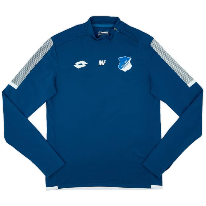 2016-17 Hoffenheim Lotto Staff Issue 1/4 Zip Training L/S Shirt MF - 8/10 - (M)