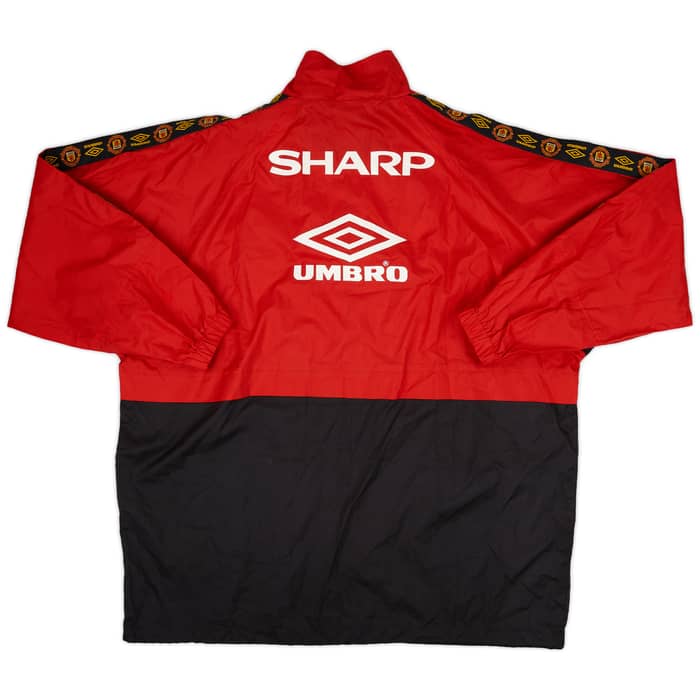 1996-97 Manchester United Umbro Rain Jacket - 9/10 - (XL)