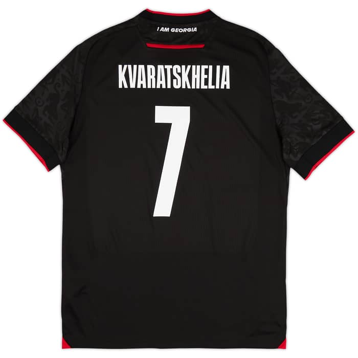 2025-26 Georgia Away Shirt Kvaratskhelia #7