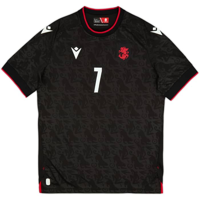 2025-26 Georgia Away Shirt Kvaratskhelia #7