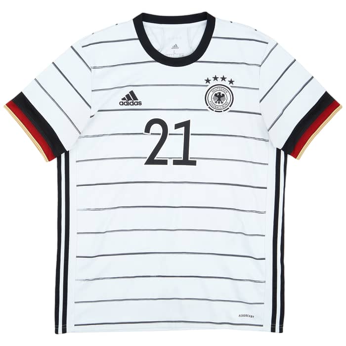 2020-21 Germany Home Shirt Gundogan #21 - 6/10 - (L)