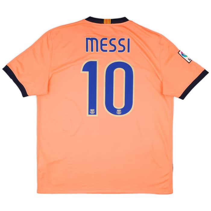 2009-10 Barcelona Away Shirt Messi #10 - 7/10 - (XL)