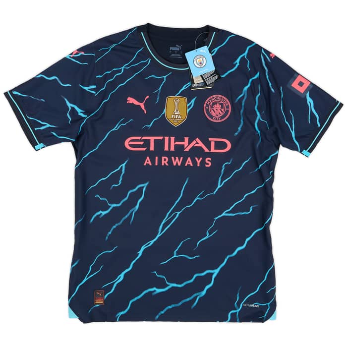 2023-24 Manchester City Player Issue Third European Shirt De Bruyne #17