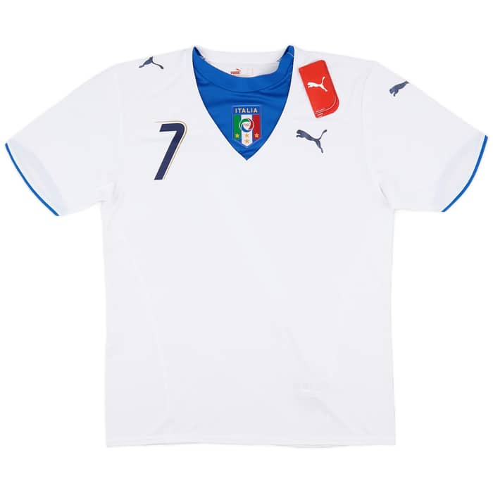 2006 Italy Away Shirt Del Piero #7 (M)