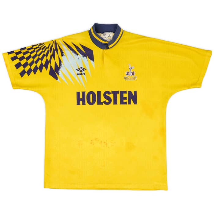 1991-95 Tottenham Away Shirt Klinsmann #18 - 5/10 - (XL)