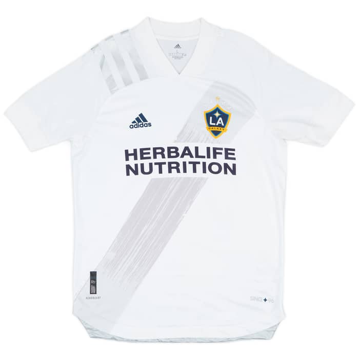 2020 LA Galaxy Authentic Home Shirt - 8/10 - (L)