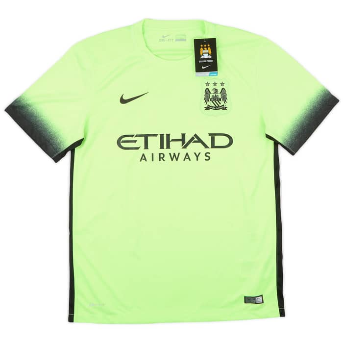 2015-16 Manchester City Third Shirt Kompany #4 (M)