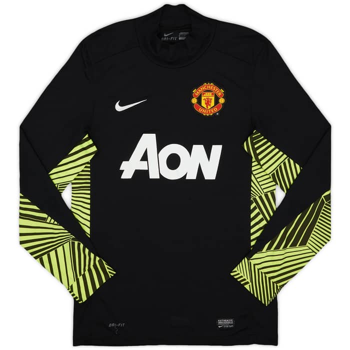 2011-12 Manchester United GK Shirt De Gea #1 - 7/10 - (S)