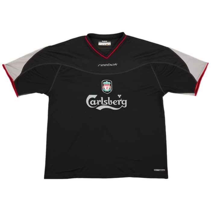 2002-04 Liverpool Away Shirt Gerrard #17 - 9/10 - (XL)