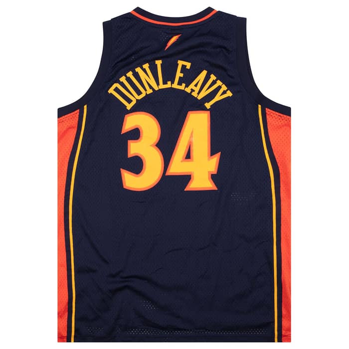 2006-07 Golden State Warriors Dunleavy #34 adidas Swingman Jersey (Away) XL
