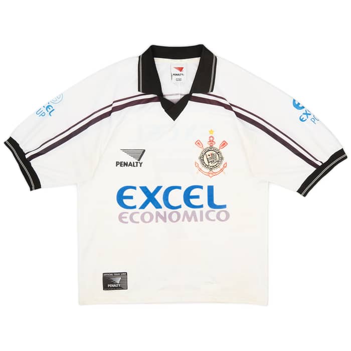 1998 Corinthians Home Shirt #7 - 8/10 - (L)