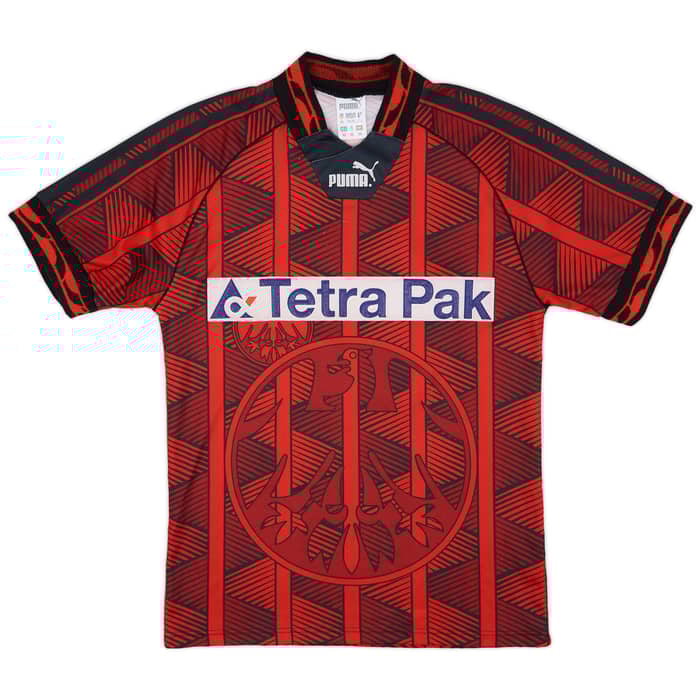 1995-96 Eintracht Frankfurt Home Shirt Ekstrom #11 - 8/10 - (XS)