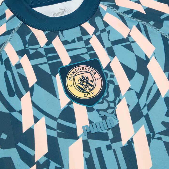 2024-25 Manchester City Puma ftblSTATEMENT Retro Shirt