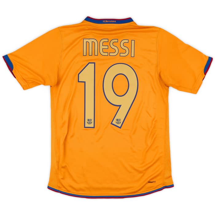 2006-08 Barcelona Away Shirt Messi #19 - 6/10 - (S)