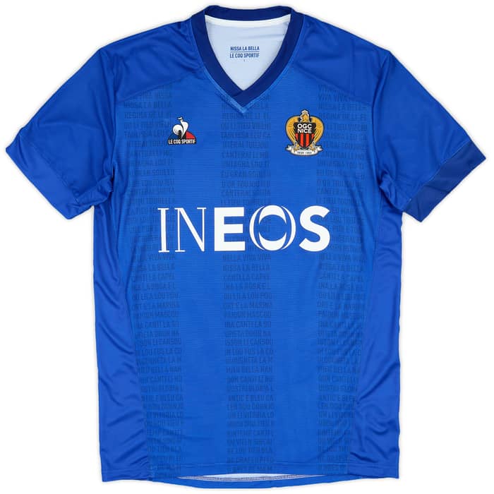 2023-24 Nice Le Coq Sportif Pre-Match Shirt