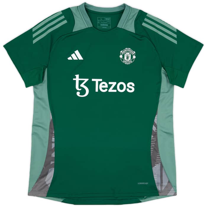 2024-25 Manchester United Player Issue Training Shirt - As New - (Women's)
