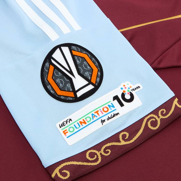 2025-26 Aston Villa Europa League Home Shirt Buendia #10