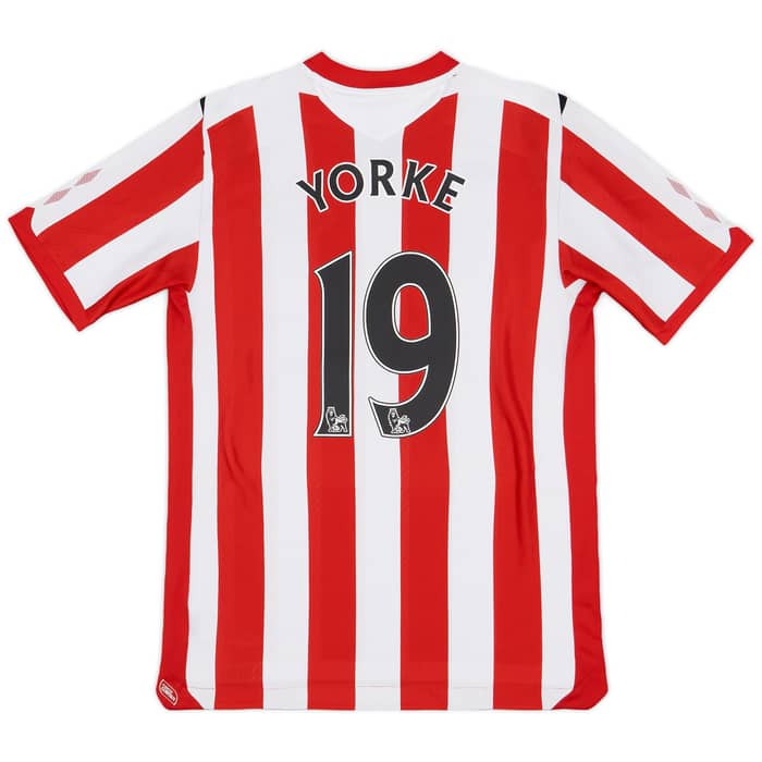 2008-09 Sunderland Home Shirt Yorke #19 - 9/10 - (L)