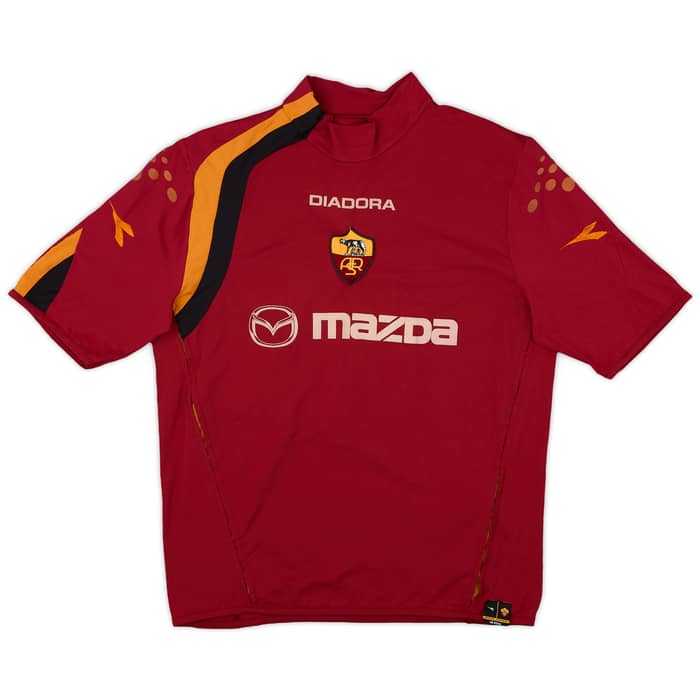 2004-05 Roma Home Shirt Cassano #18 - 7/10 - (XL.Boys)