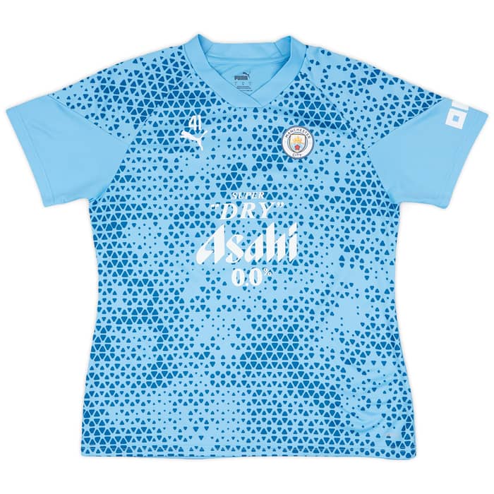 2023-24 Manchester City Women's Player Issue Training Shirt # - As New