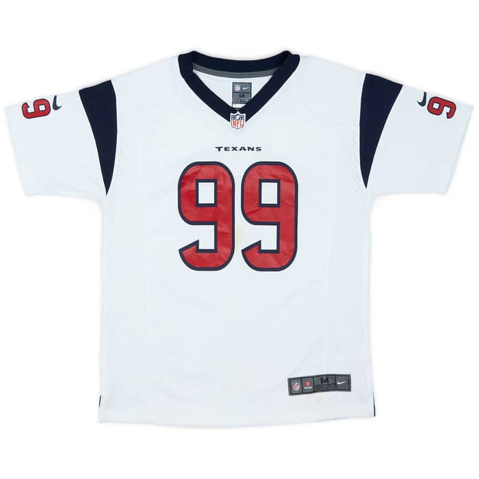 2012-16 Houston Texans Watt #99 Nike Game Away Jersey - 5/10 - (M.Boys)