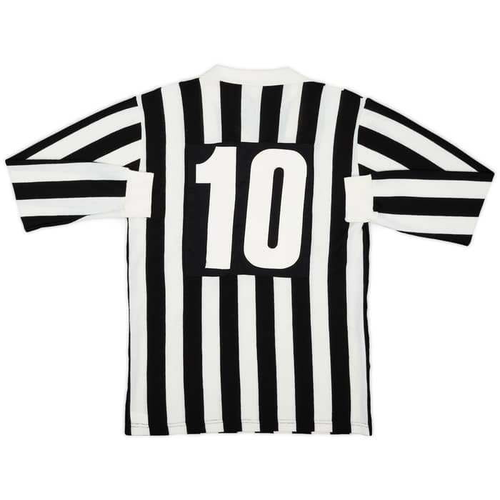 1982-83 Juventus Home L/S Shirt #10 - 8/10 - (Y)