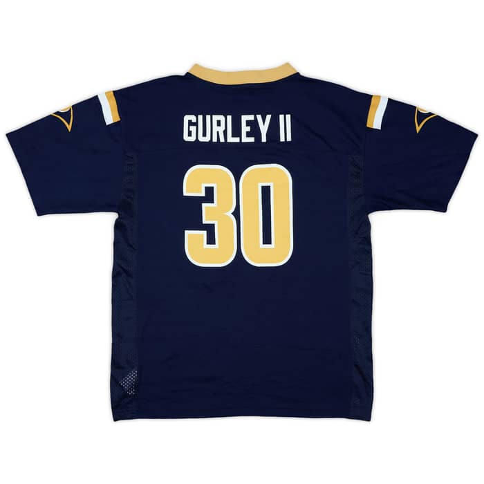 2015 St Louis Rams Gurley II #30 NFL Replica Home Jersey - 8/10 - (XL.Boys)