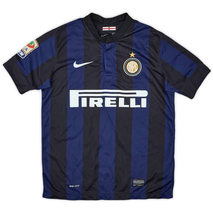 2013-14 Inter Milan Home Shirt Icardi #9 - 5/10 - (M.Boys)