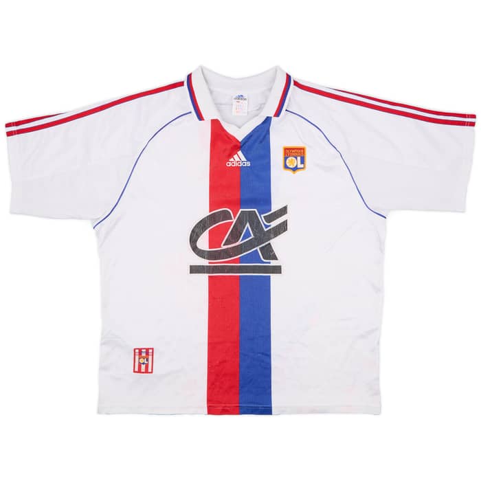 1998-00 Lyon Home Shirt #13 - 5/10 - (XL)