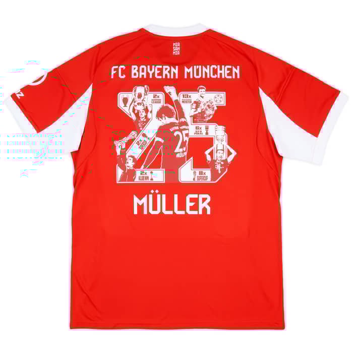 2025-26 Bayern Munich Home Shirt Muller #25