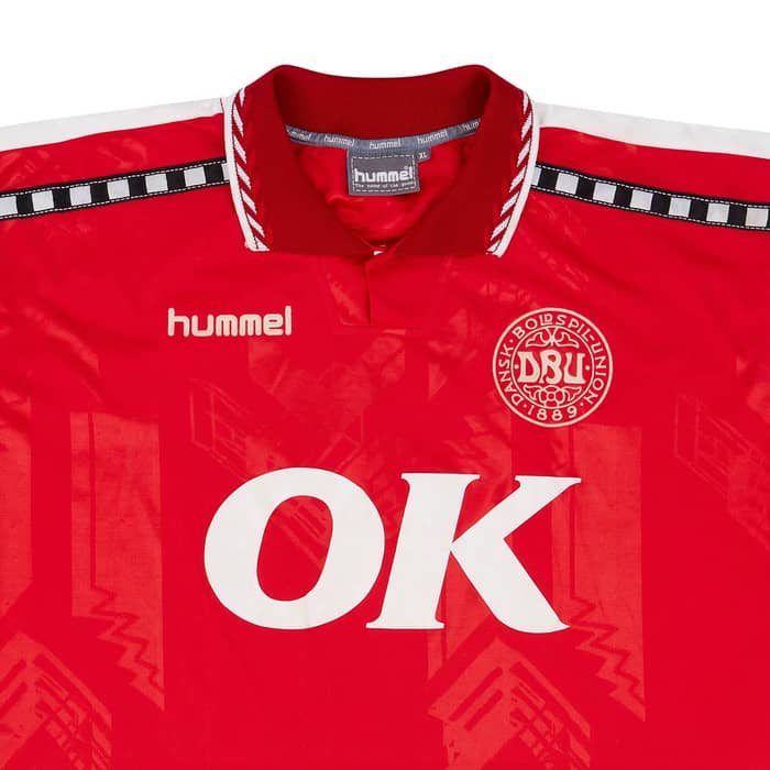 1998-99 Denmark Match Issue Home Shirt #2 (Colding)