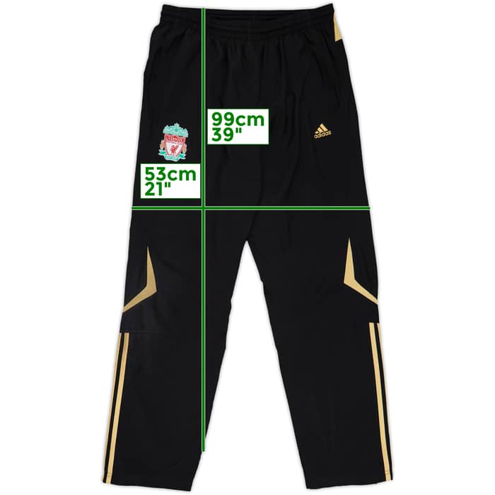 2008-09 Liverpool adidas Track Pants/Bottoms - 6/10 - (L)