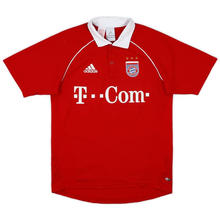 2005-06 Bayern Munich Home Shirt Ballack #13 - 8/10 - (XL.Boys)