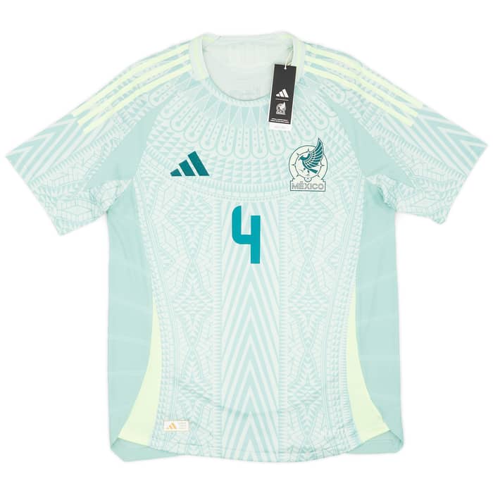 2024-25 Mexico Authentic Away Shirt E.Alvarez #4