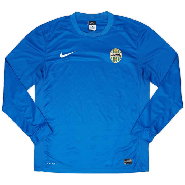 2013-14 Hellas Verona Nike Training L/S Shirt - 8/10 - (L)