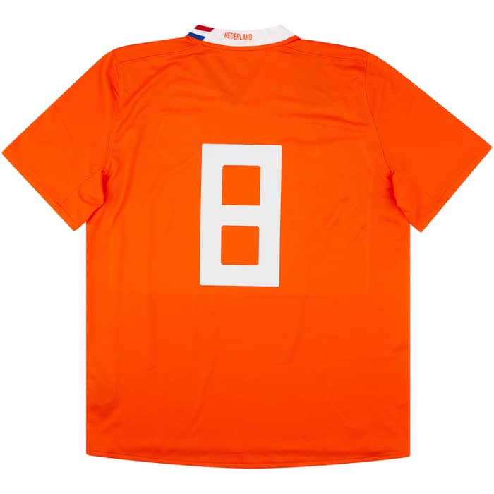 2008-10 Holland Match Issue Home Shirt #8