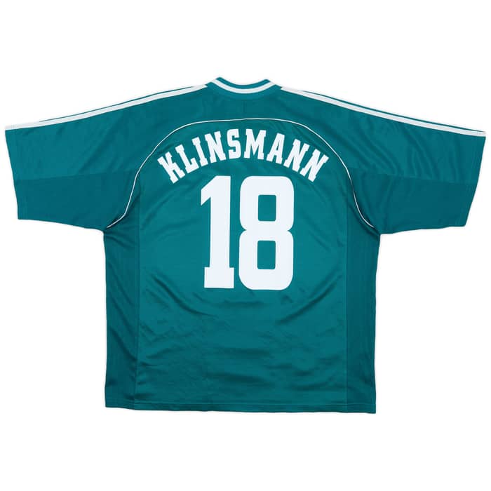 1998-00 Germany Away Shirt Klinsmann #18 - 8/10 - (XL)