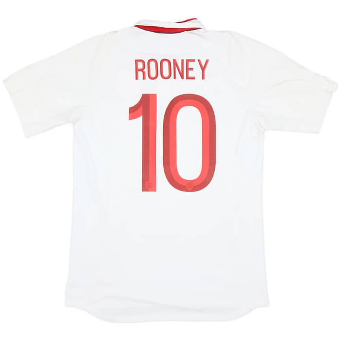 2012-13 England Home Shirt Rooney #10 - 5/10 - (M)