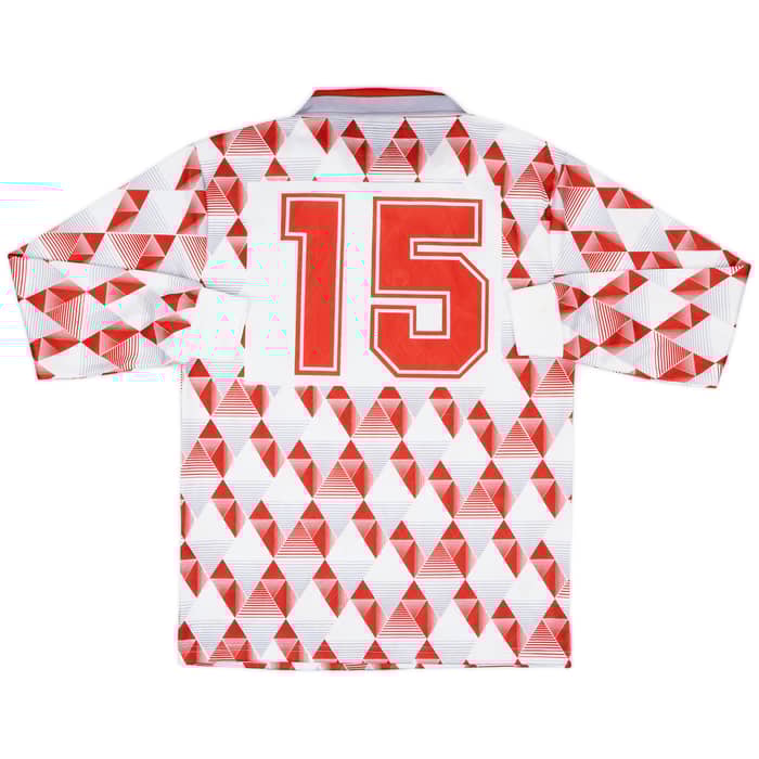 1993-96 Cremonese Match Issue Away L/S Shirt #15
