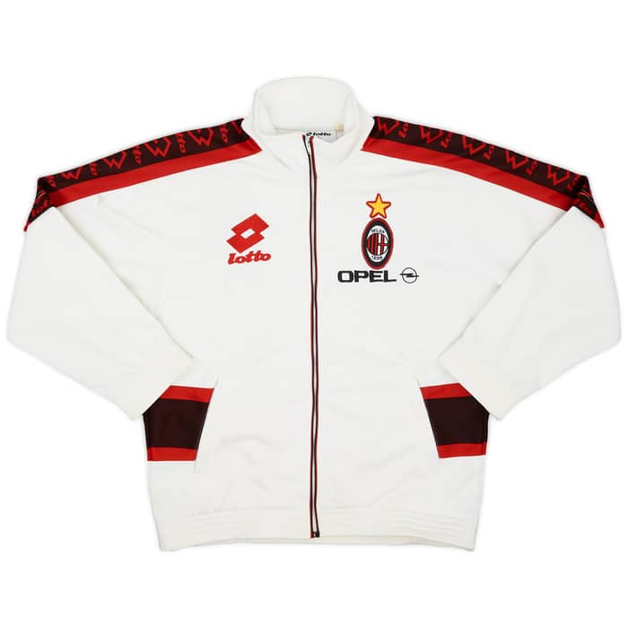 1995-96 AC Milan Lotto Track Jacket - 7/10 - (S)