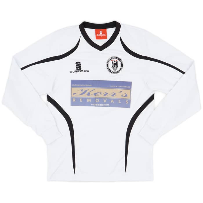 2000s Edinburgh City Home L/S Shirt #5 - 7/10 - (S)