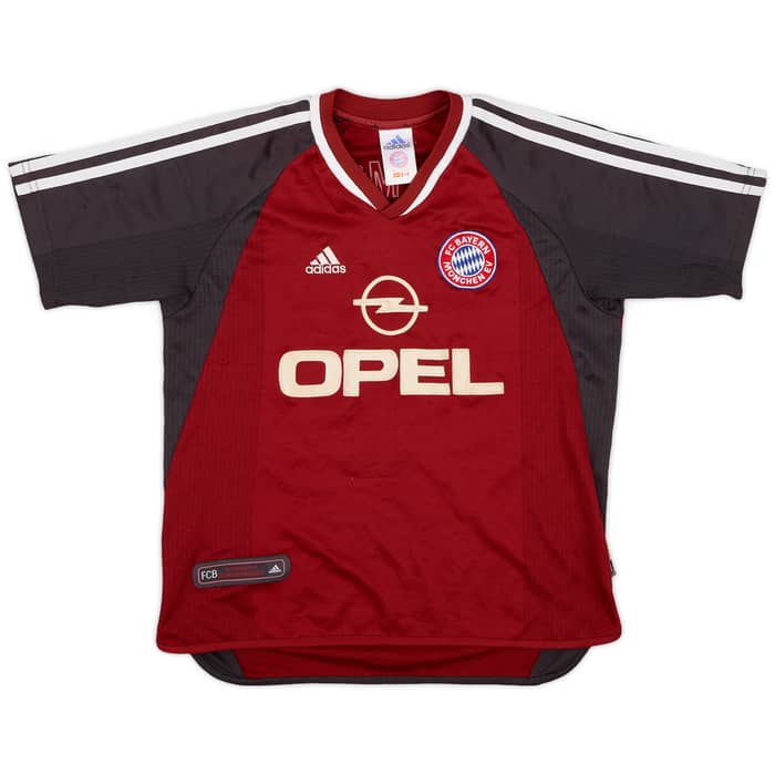 2001-02 Bayern Munich Home Shirt Salihamidzic #20 - 6/10 - (L.Boys)